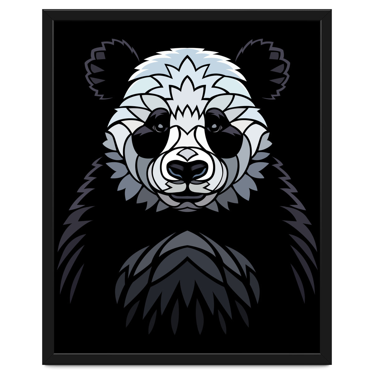 Tribal frontal Panda