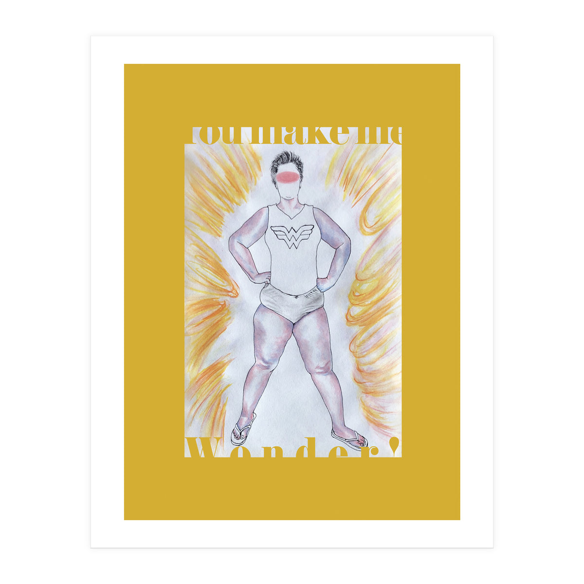 You Make Me Wonder! (Print Only)