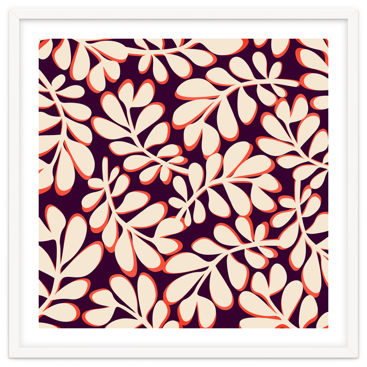 Mid Mod Playful Dark Botanical