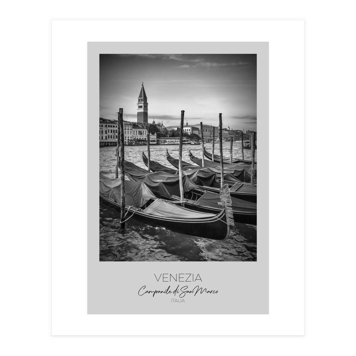 In focus: VENICE Grand Canal and St Mark's Campanile  (Print Only)