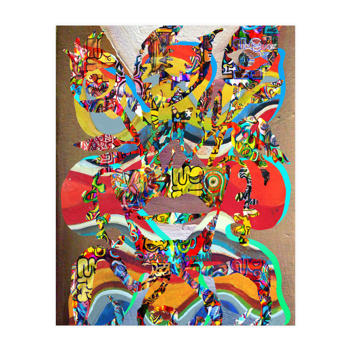 Pop Abstract Escena 2023 27 (Print Only)