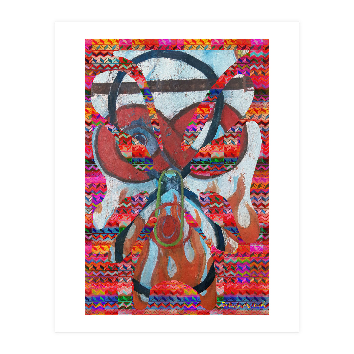 Pop Abstract 2023 Tapiz 15 (Print Only)