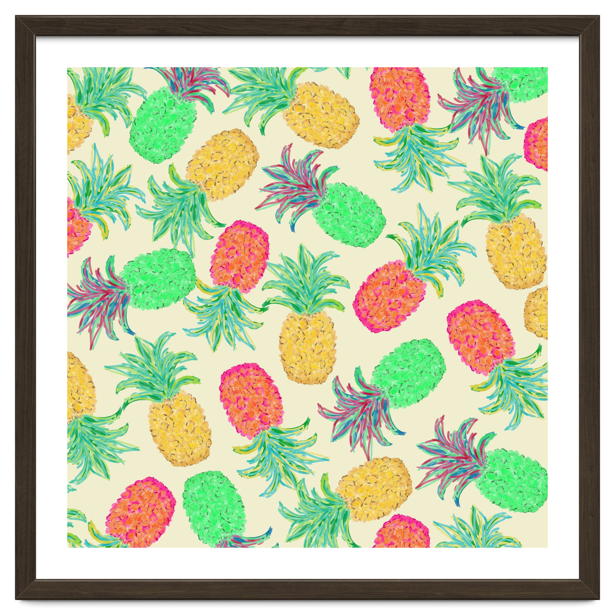 Pineapple Pandemonium Multicolo