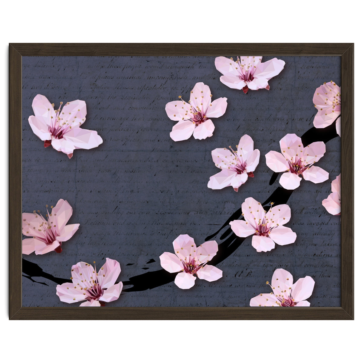 Triangulated Cherry Blossoms