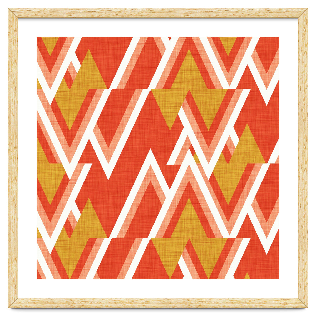 New Mid Mod Woods Red