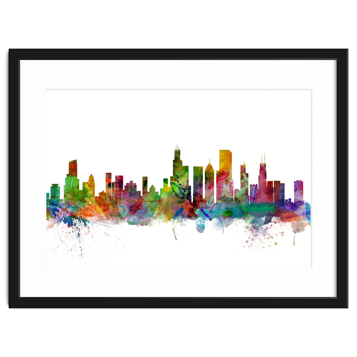 Chicago Illinois Skyline