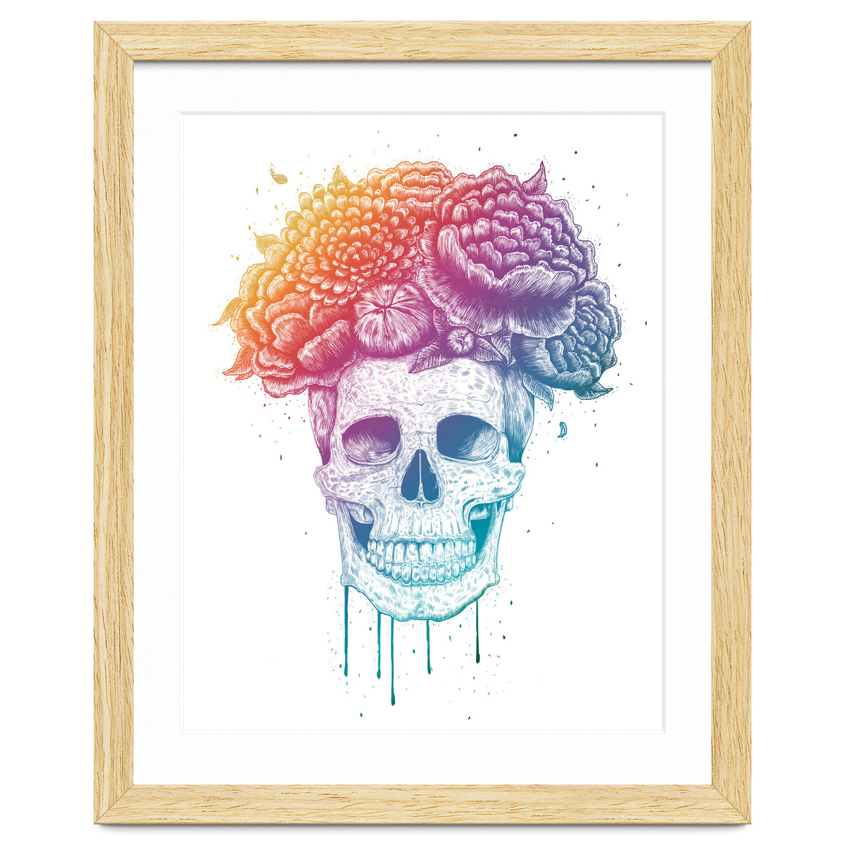 Colorful Skull