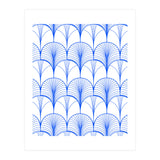 Art Deco Blue (Print Only) thumbnail