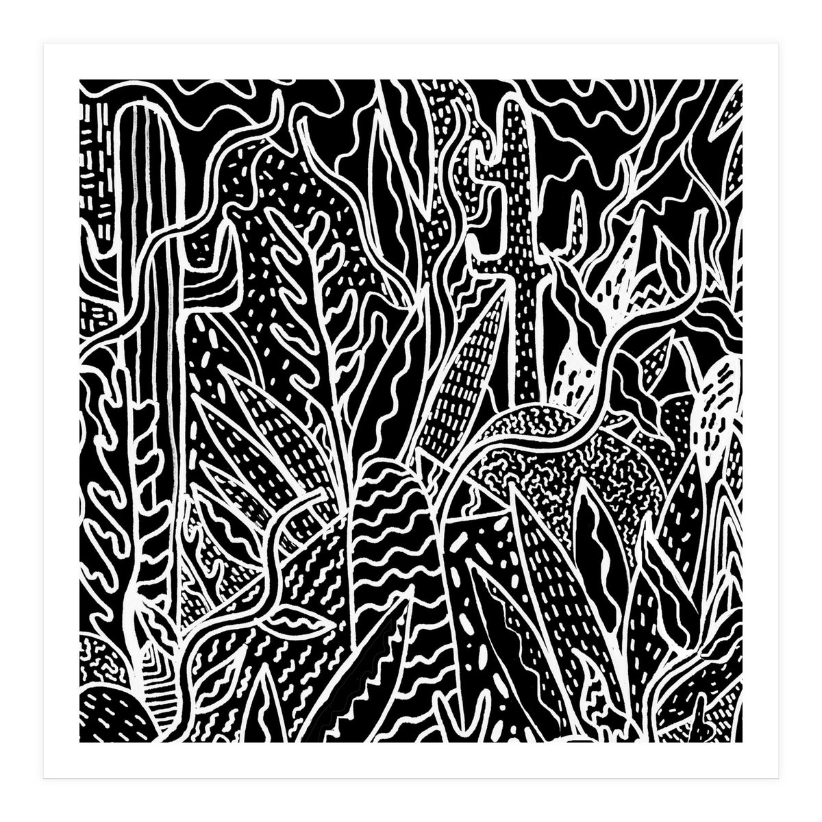 The Garden Ohh Deer (Print Only)