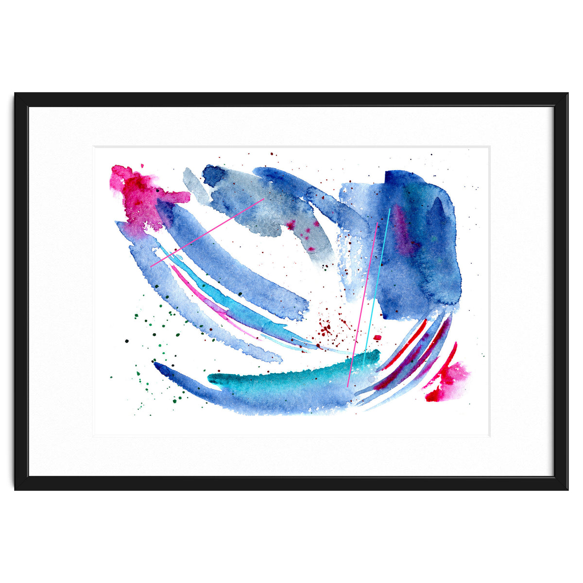 Happiness vibes || watercolor