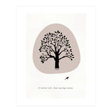 Natural tree - minimal art (Print Only) thumbnail