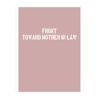 TOWARD MOTHER-IN-LAW (Print Only)