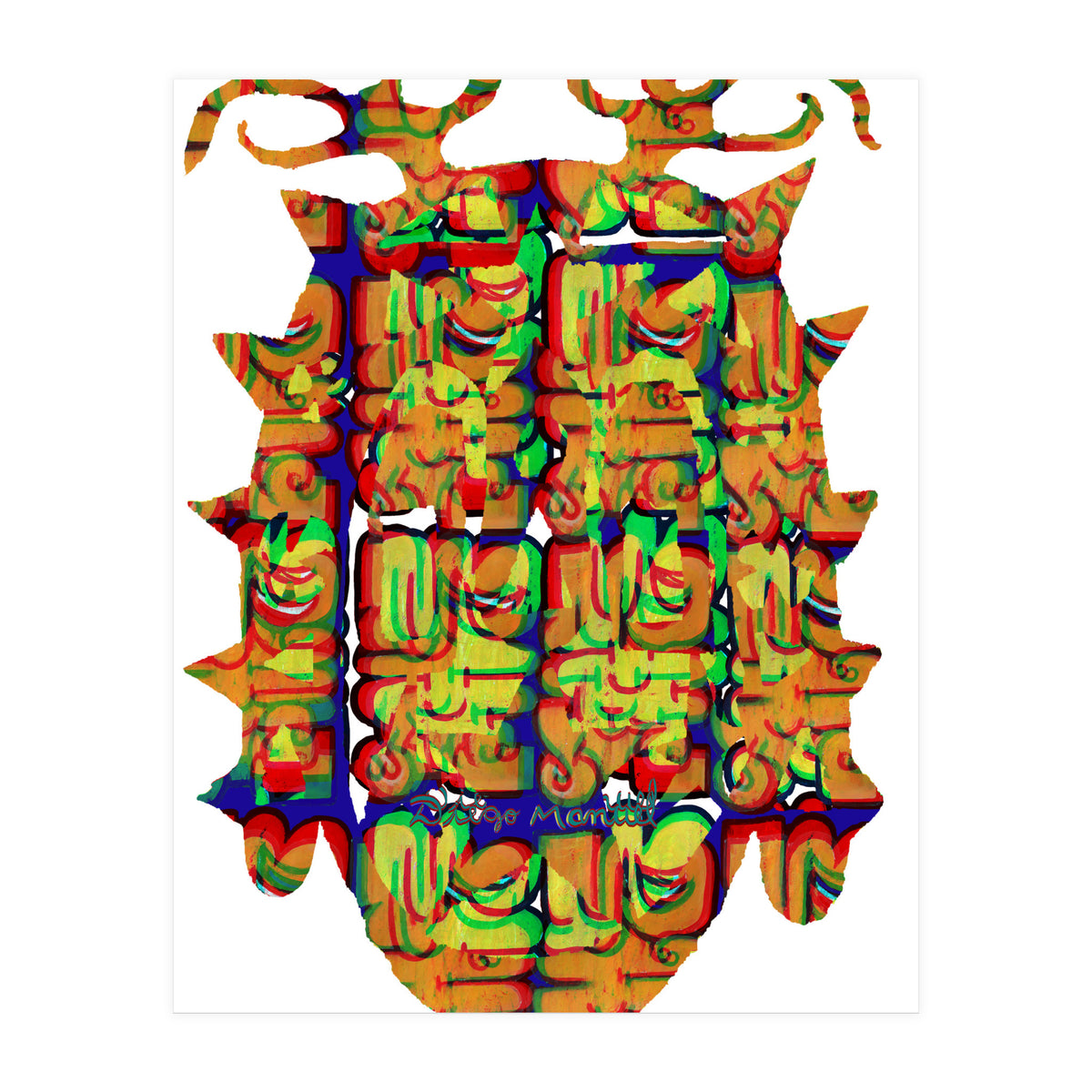 Graffiti Digital 4 (Print Only)