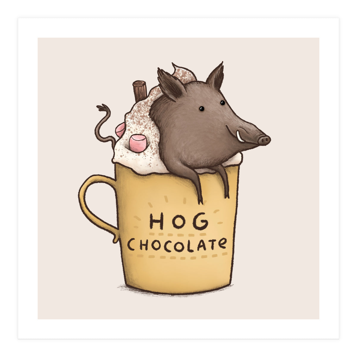 Hog Chocolate (Print Only)