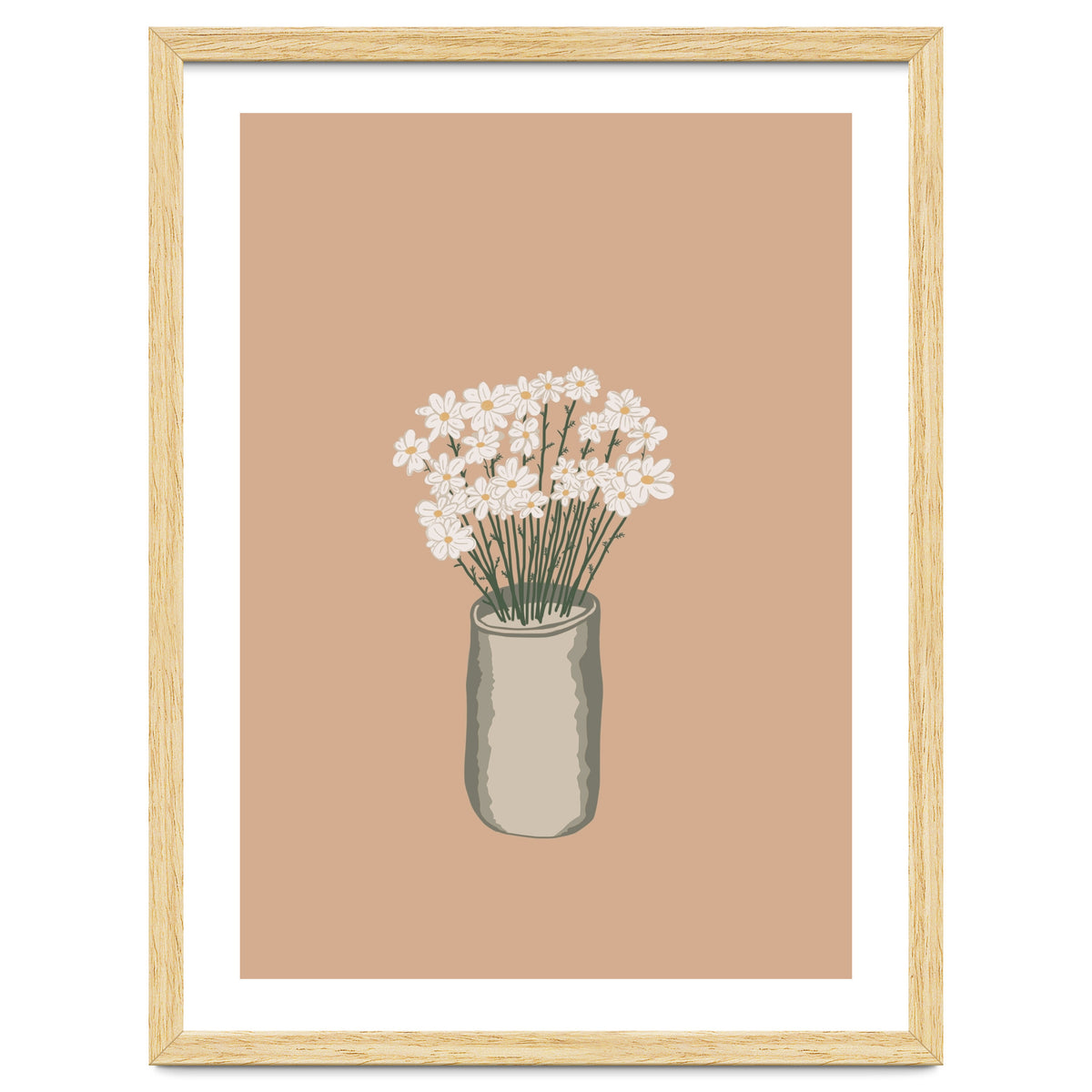 Daisies in a vase