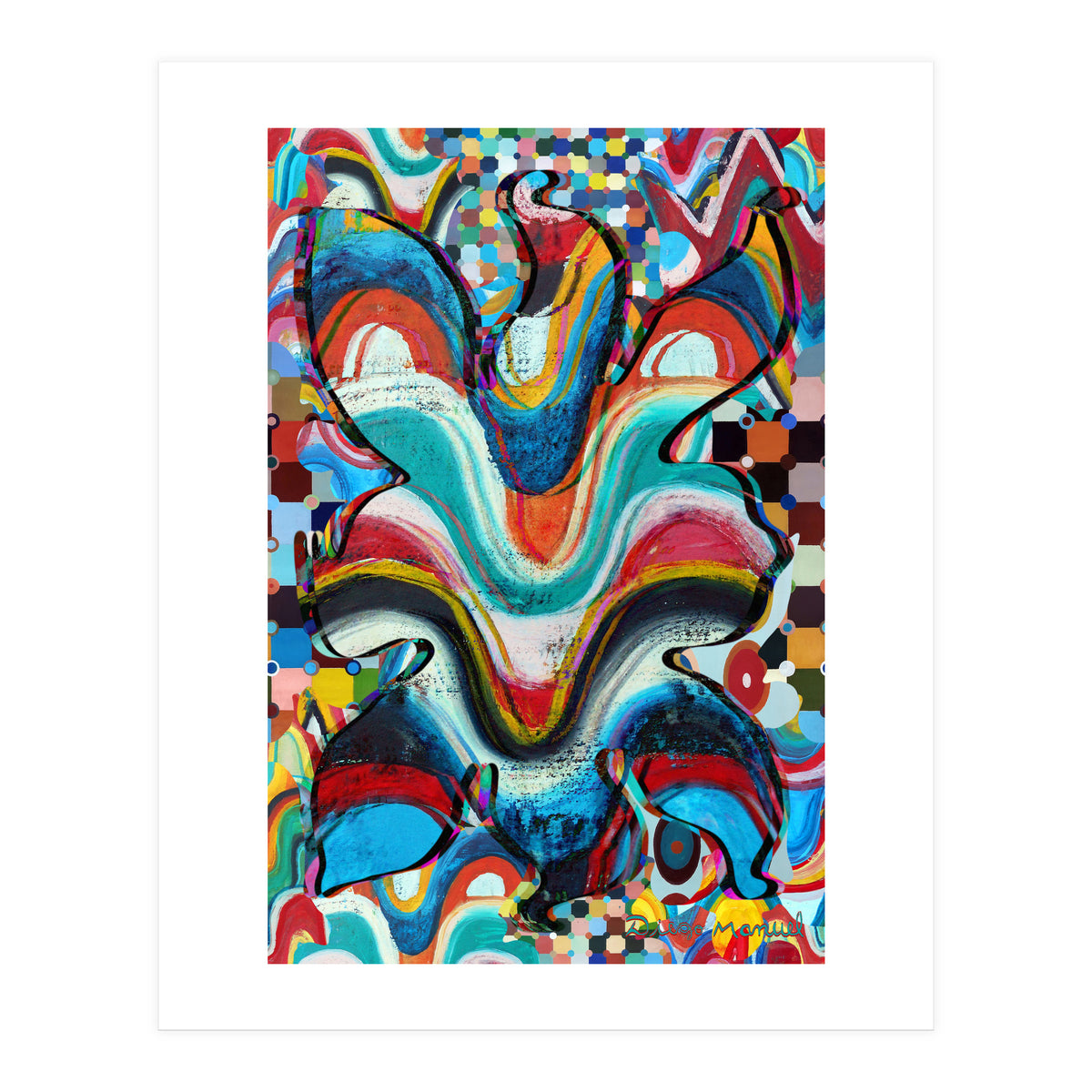 Pop Abstract 2023 Tapiz 81 (Print Only)