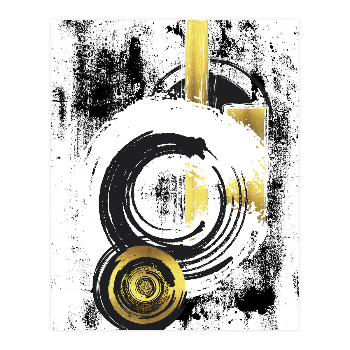 ABSTRACT ART Dynamic shapes (Print Only)