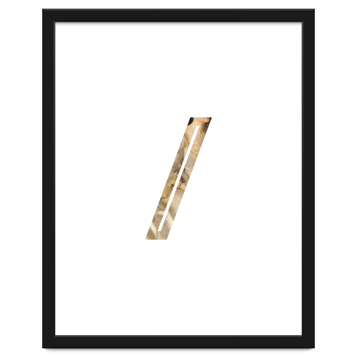 Letter / punctuation mark / - (Impress) Slash