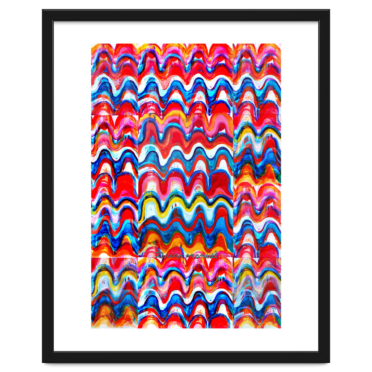 Pop abstract color full