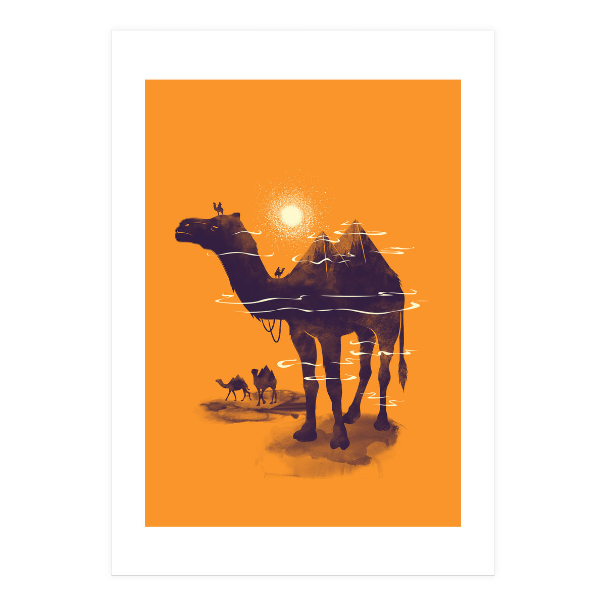 Walking Pyramid (Print Only)