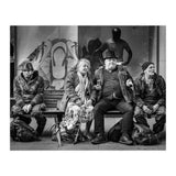Three plus one locals at the Hat Fair (Print Only) thumbnail