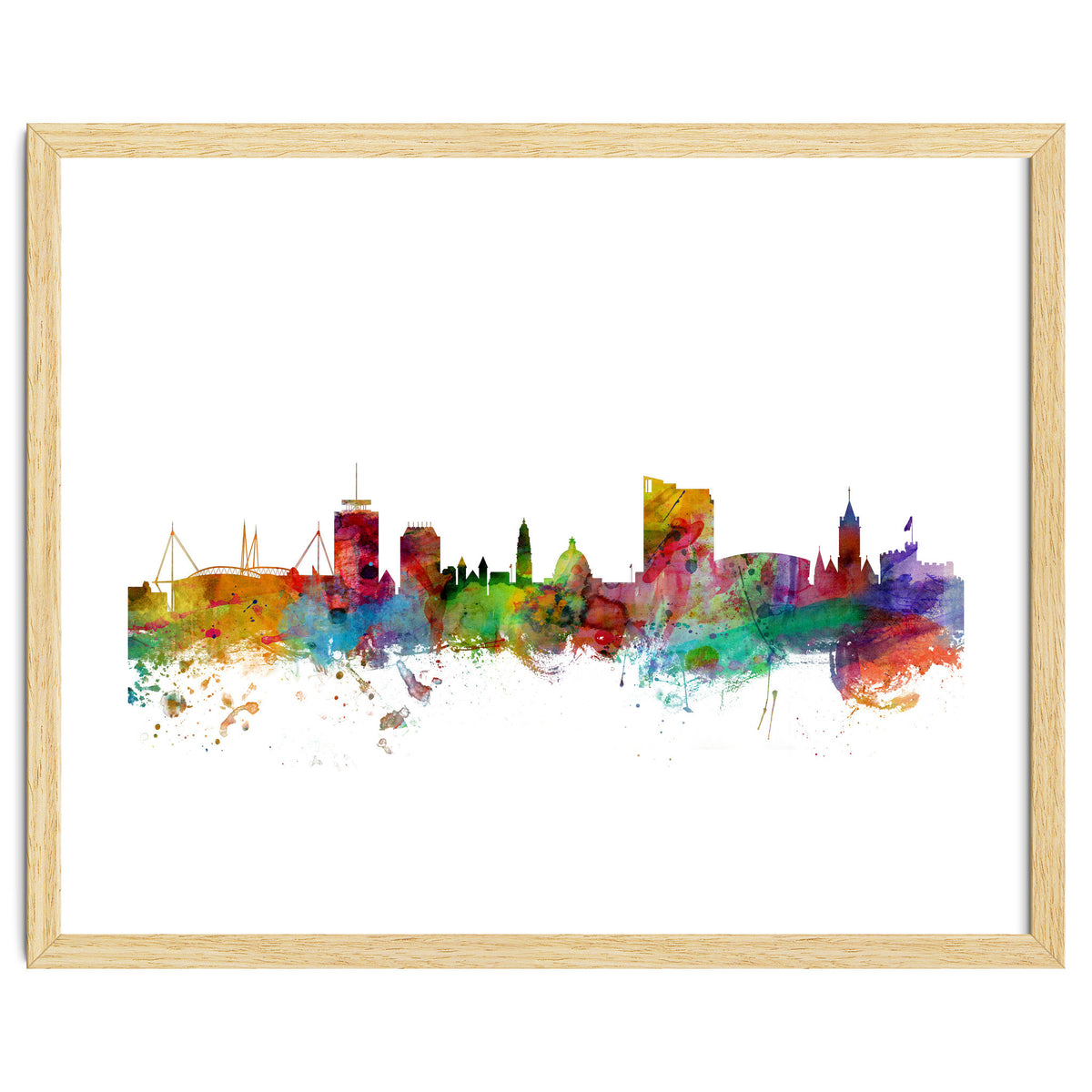 Cardiff Wales Skyline