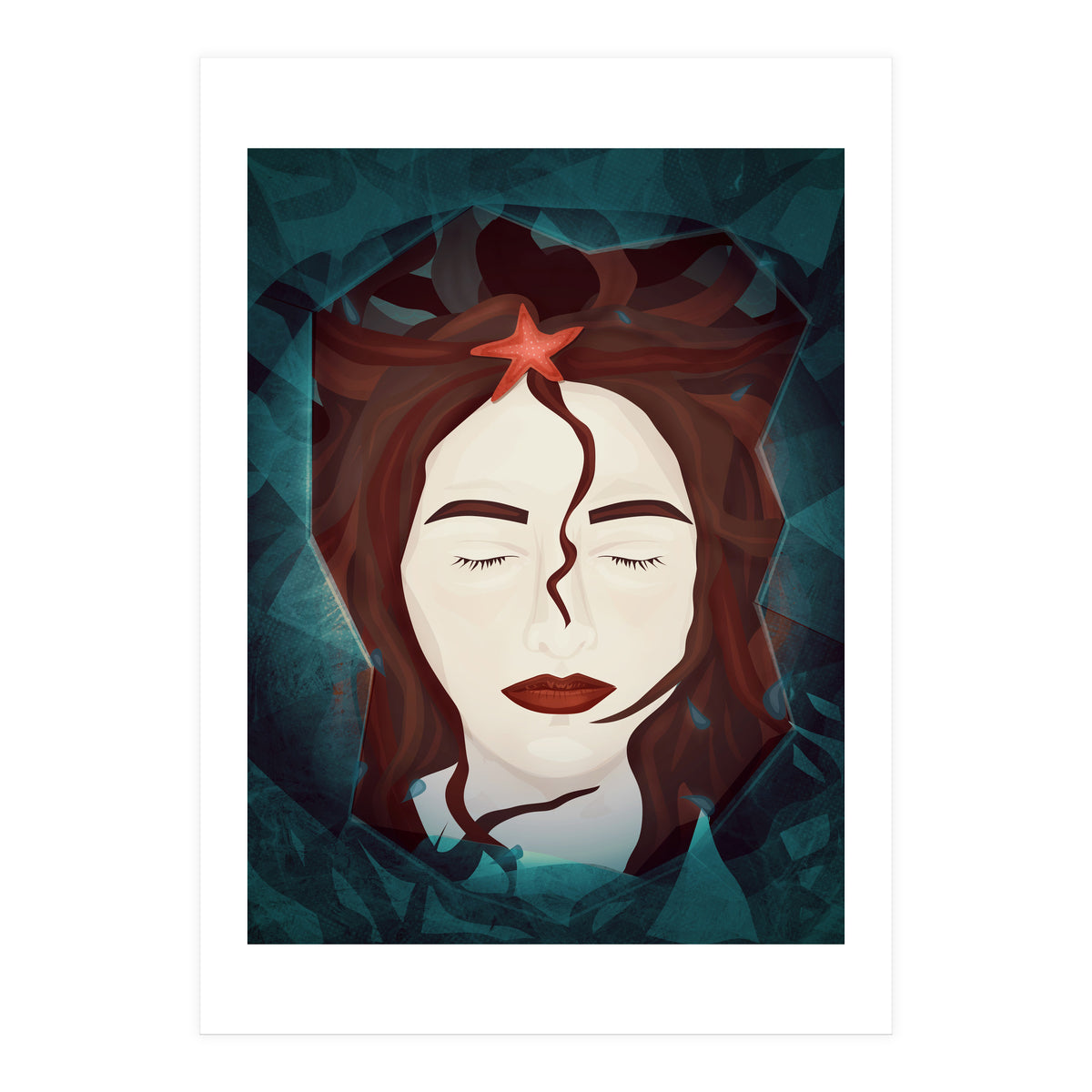 Sleeping with the Fishes (Sleeping Beauty Series) (Print Only)