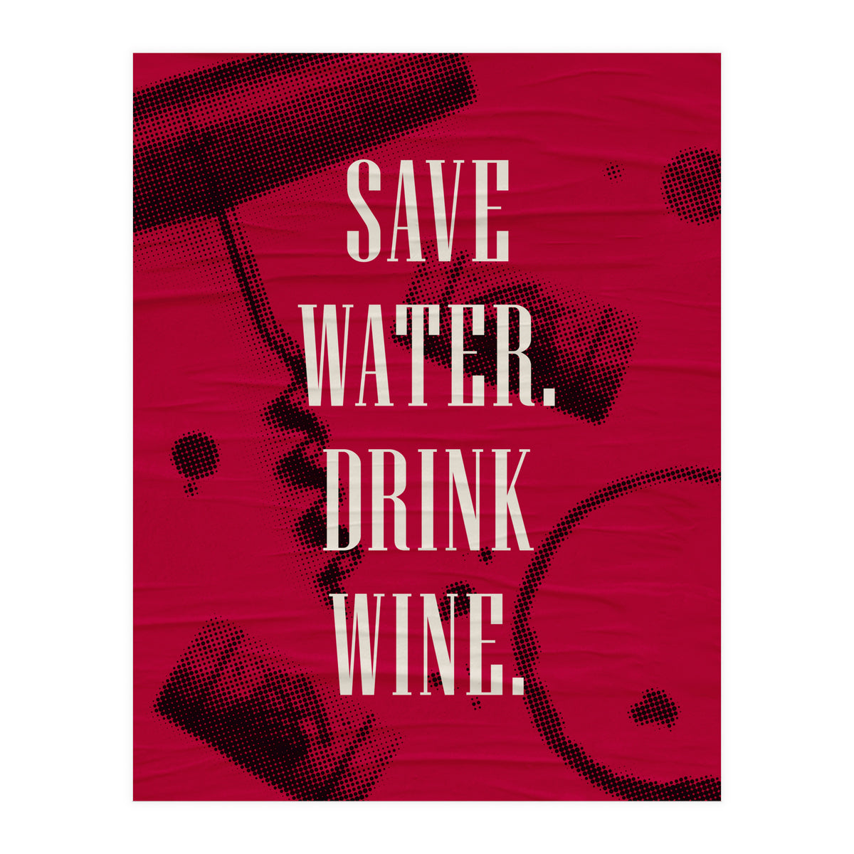 Adulting Save Water2 (Print Only)