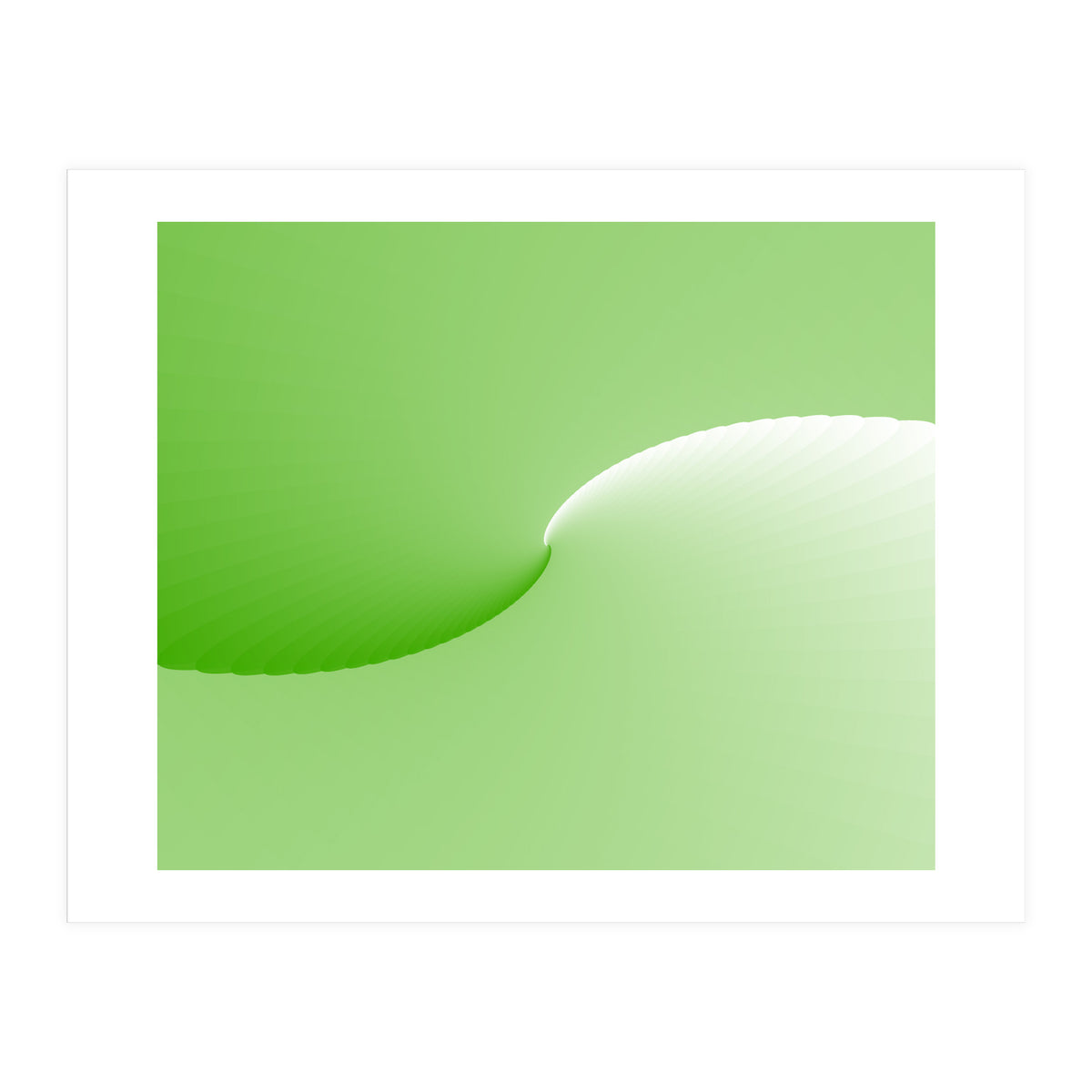 Green Abstract  (Print Only)