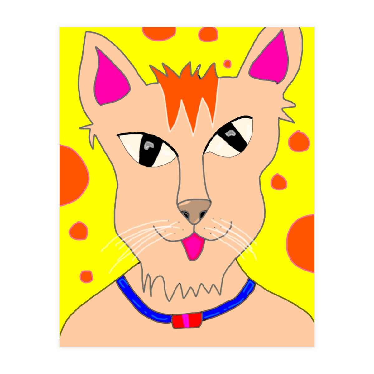 Wall Art Meowjie (Print Only)