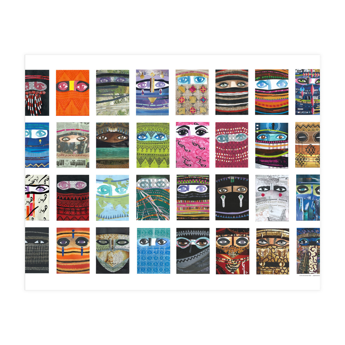 Niqabi Beauty (Print Only)