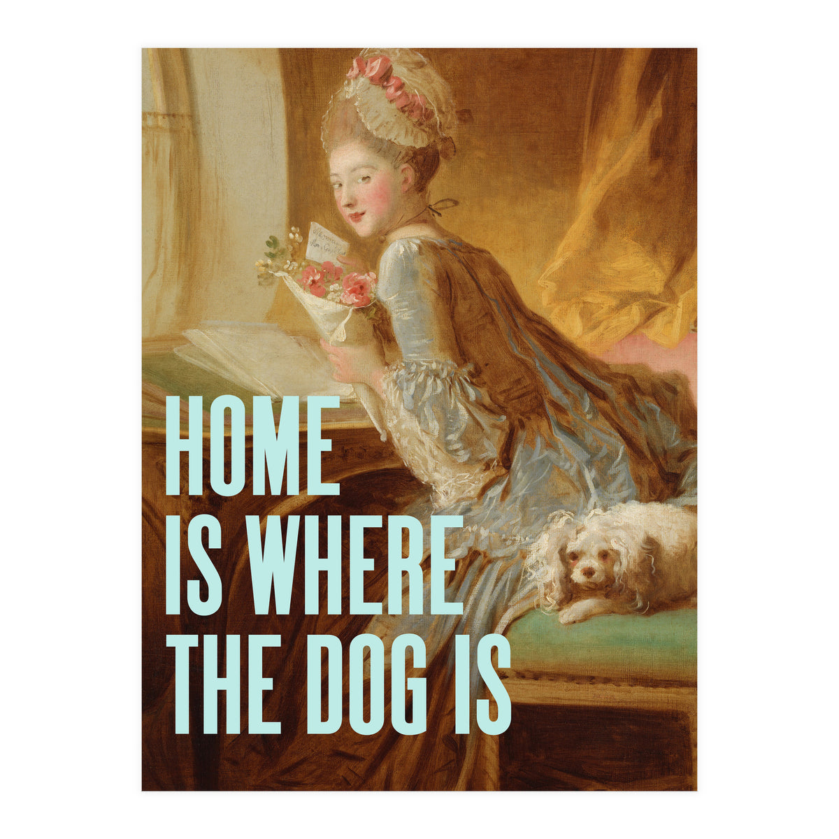 Home Is Where The Dog Is (Print Only)