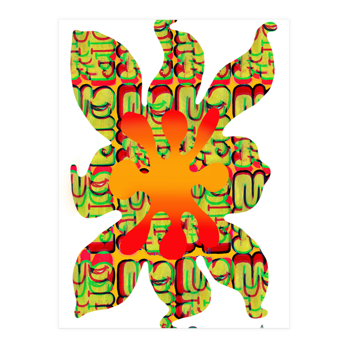 Fuego 60 Copia (Print Only)