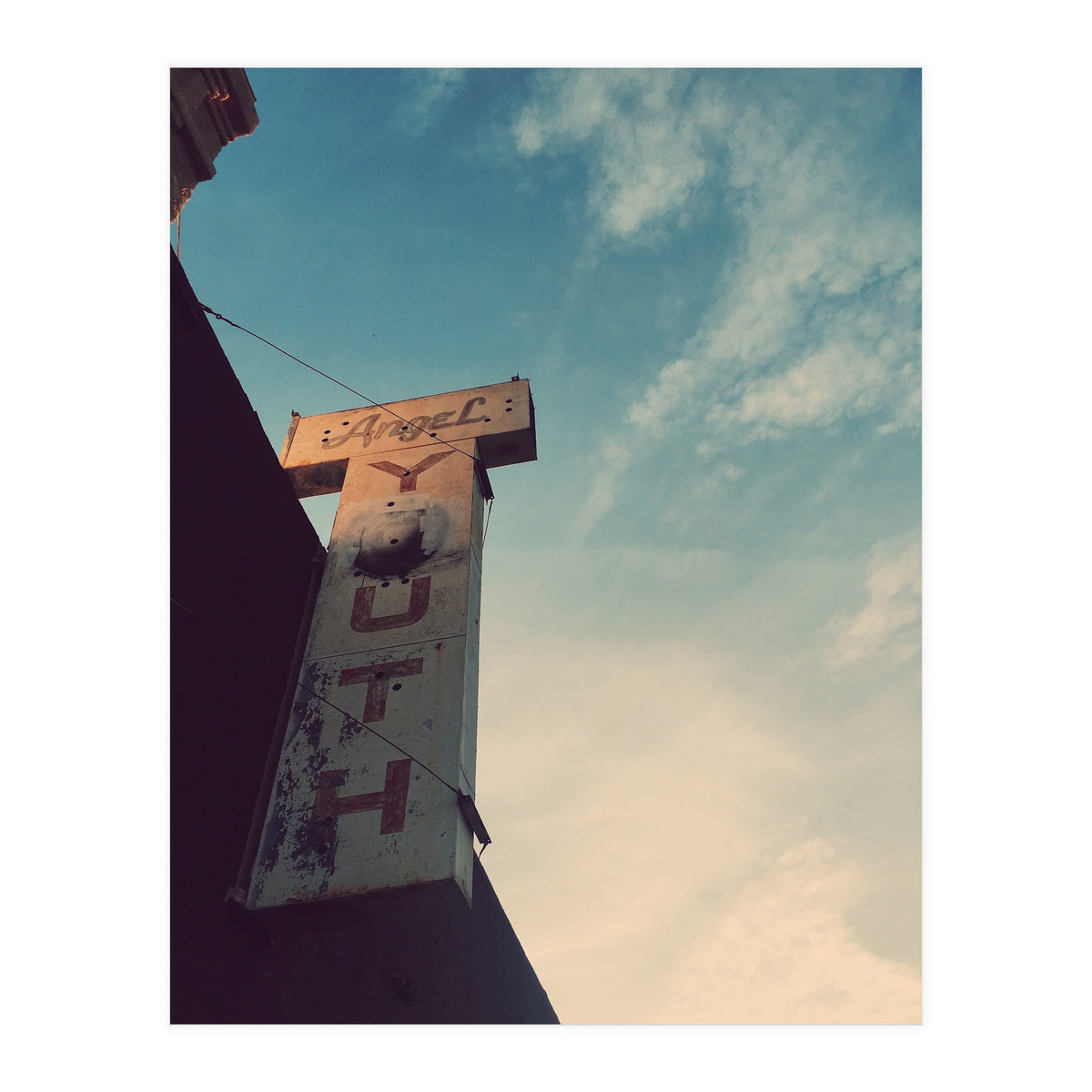 Angel Youth sign (Print Only)