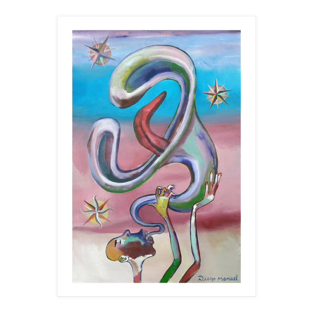 Trompeta Y Lengua 3 (Print Only)