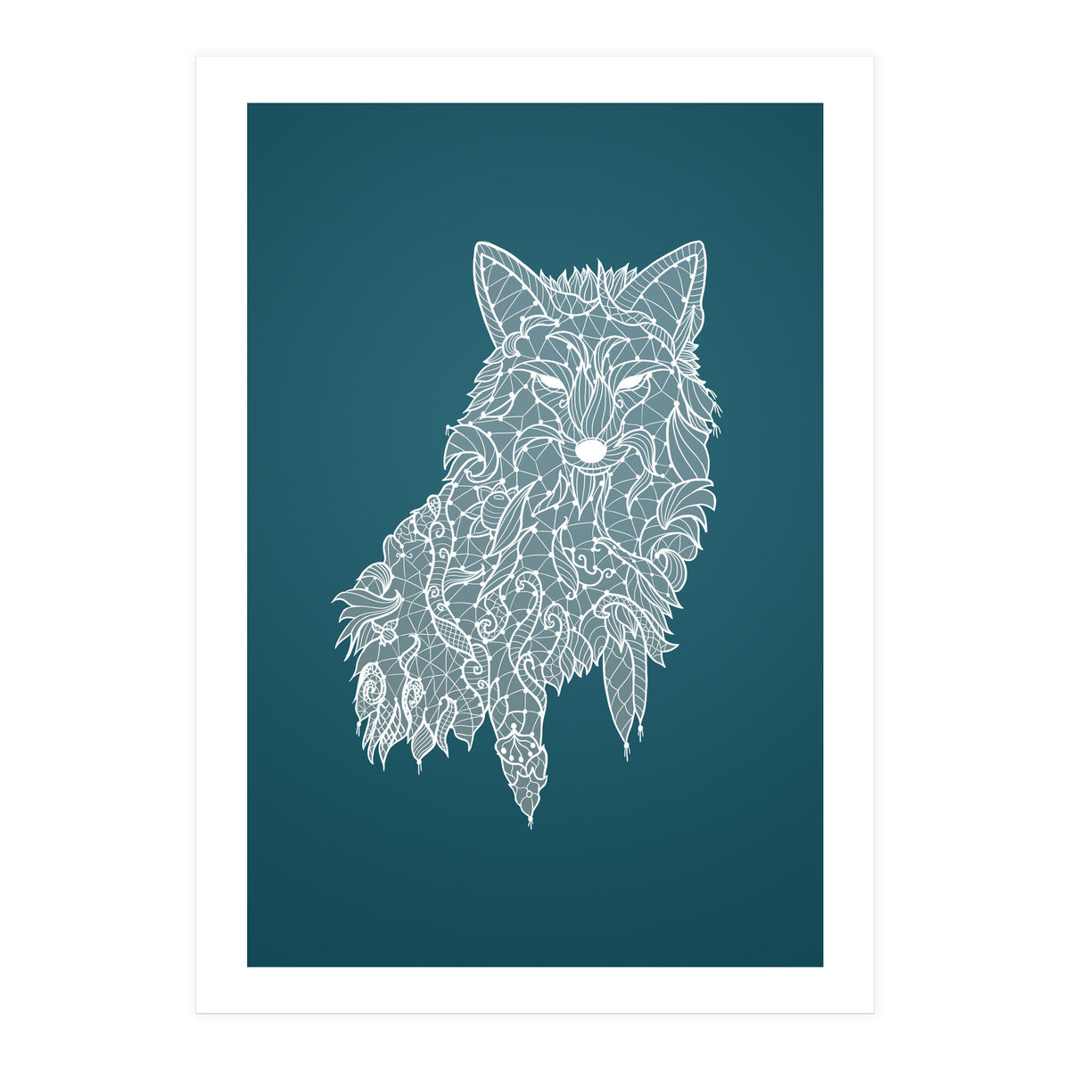 Lace Fox (Print Only)