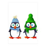 Winter Penguins (Print Only) thumbnail