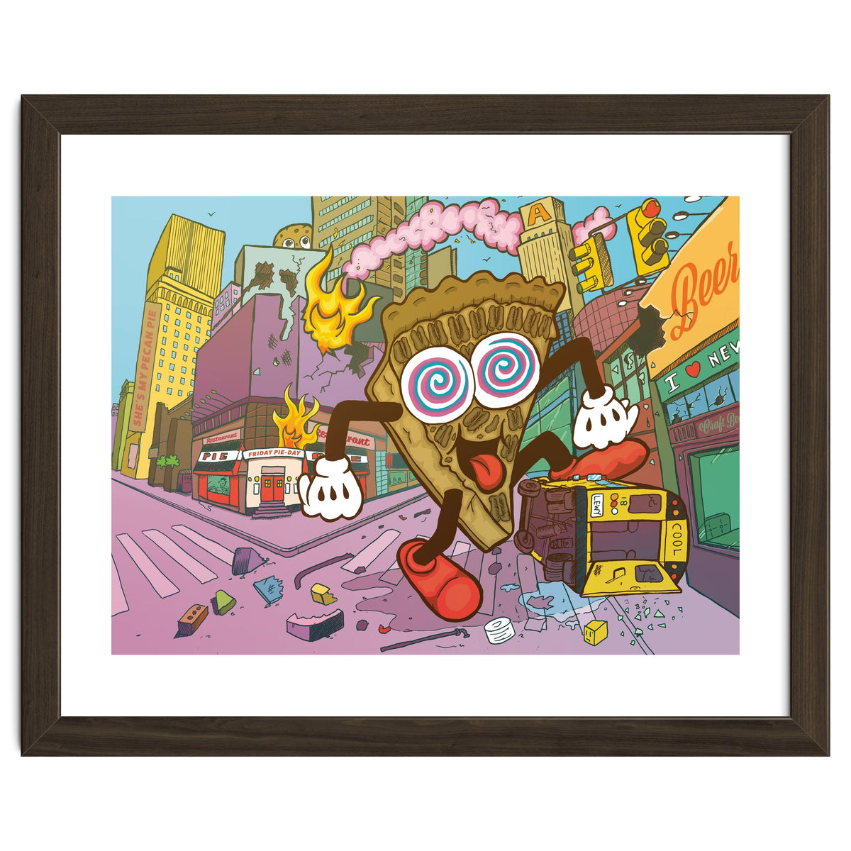 Pecan Psychosis - 12.3% ABV Bourbon Barrel Aged Pecan Maple Stout - Amundsen Brewery