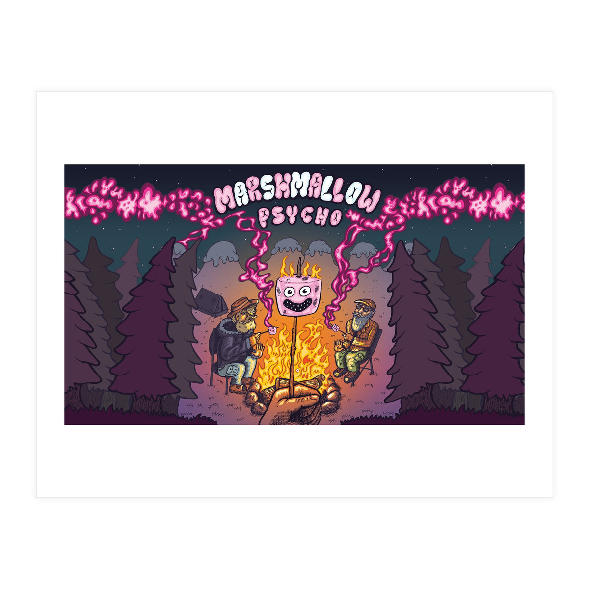 Marshmallow Psycho 12.3% ABV Bourbon Barrel Aged Marshmallow Stout (Print Only)