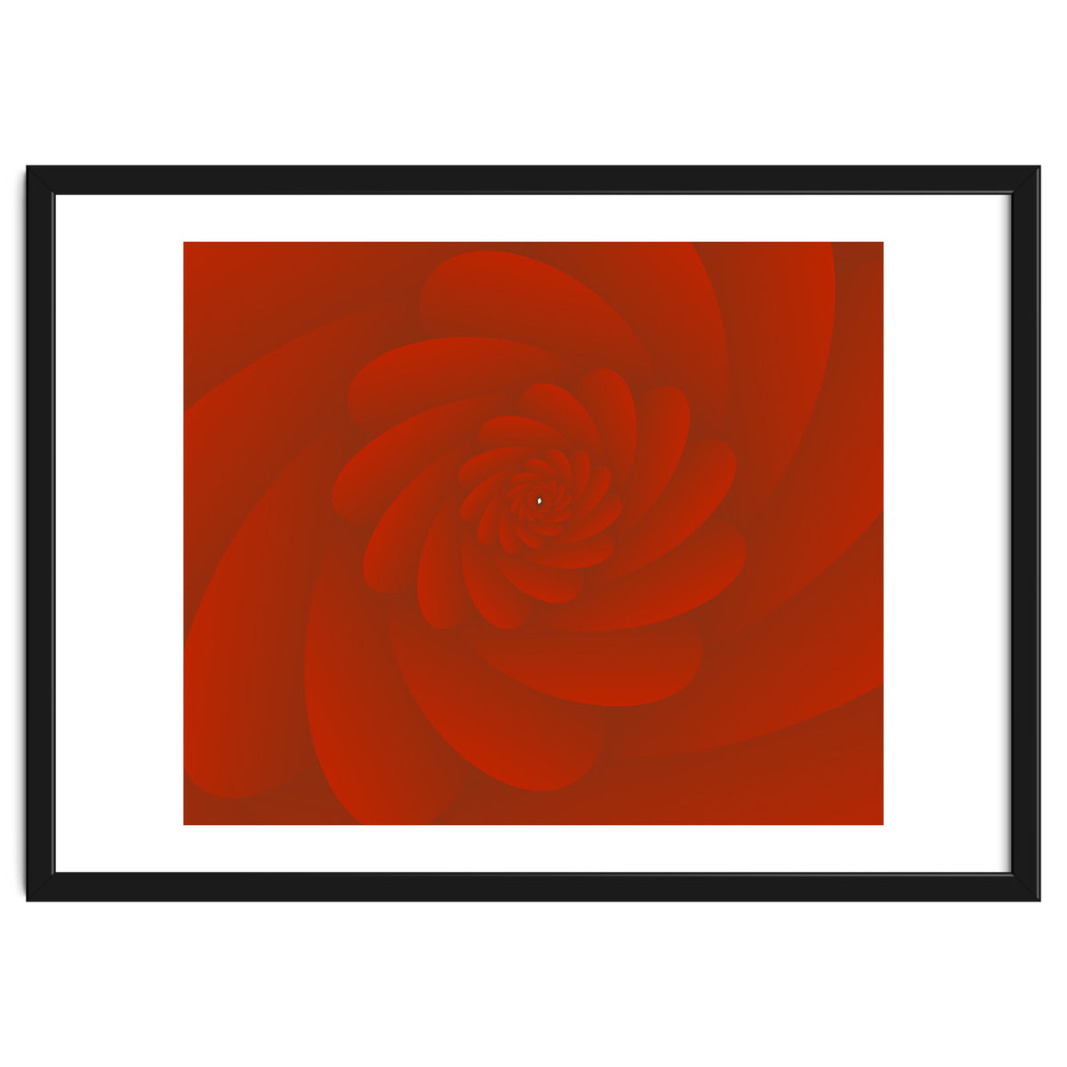 3 D Image Abstract Rose Flower ART