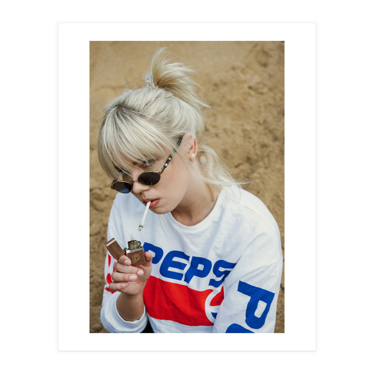 Smokin' (Print Only)