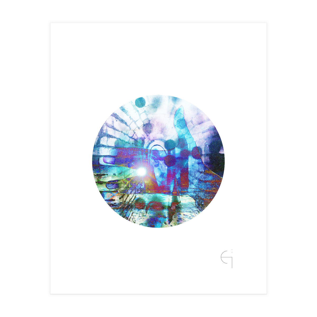 Inside an aquarium (Print Only)