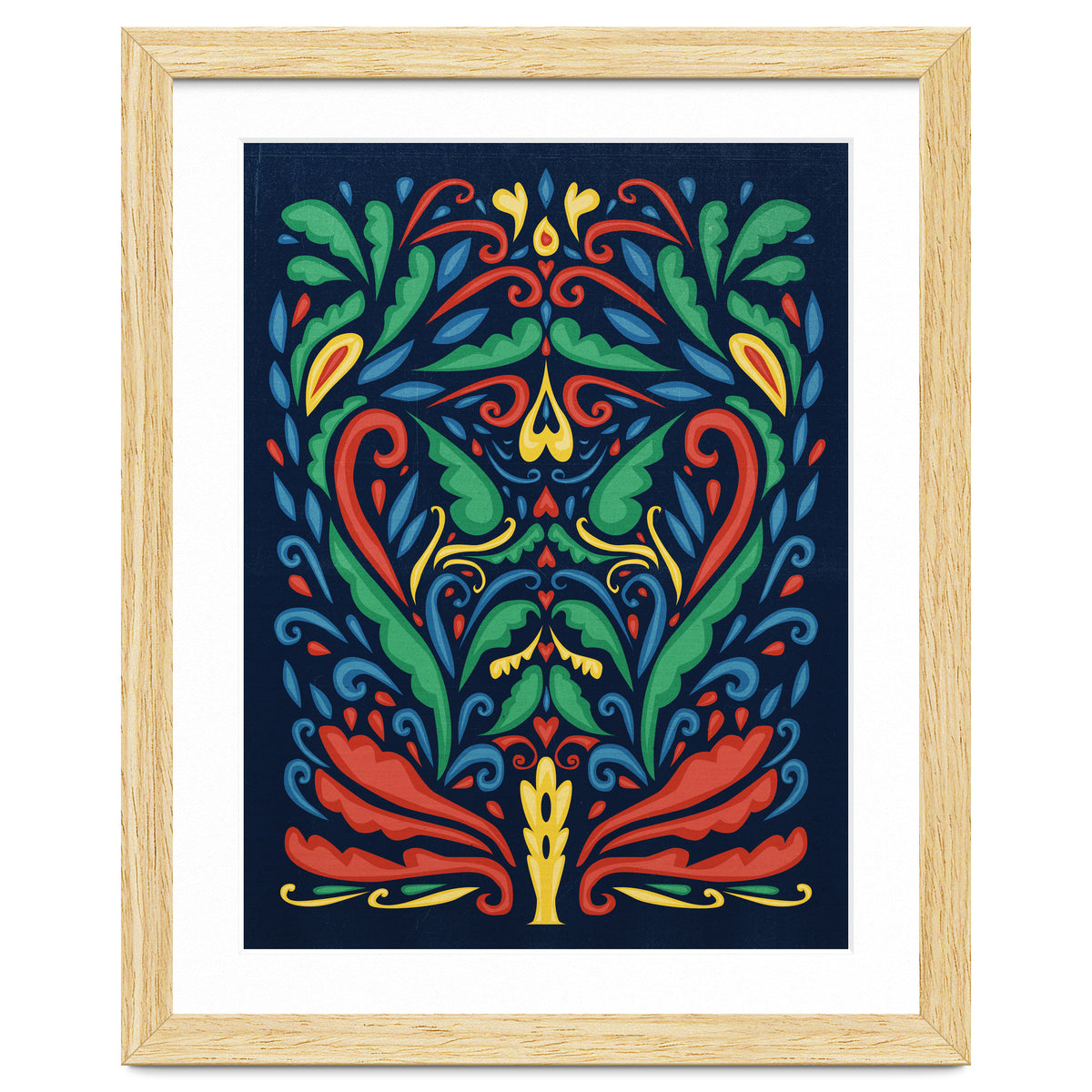 Art Nouveau Folk Art Style