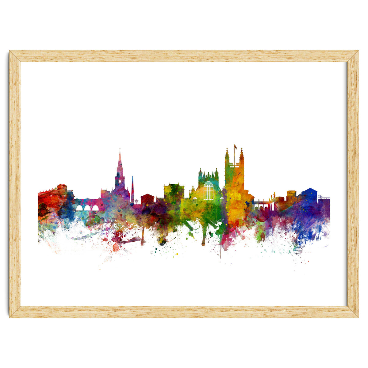 Bath England Skyline Cityscape