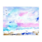 Tenderness of the sea || watercolor (Print Only) thumbnail