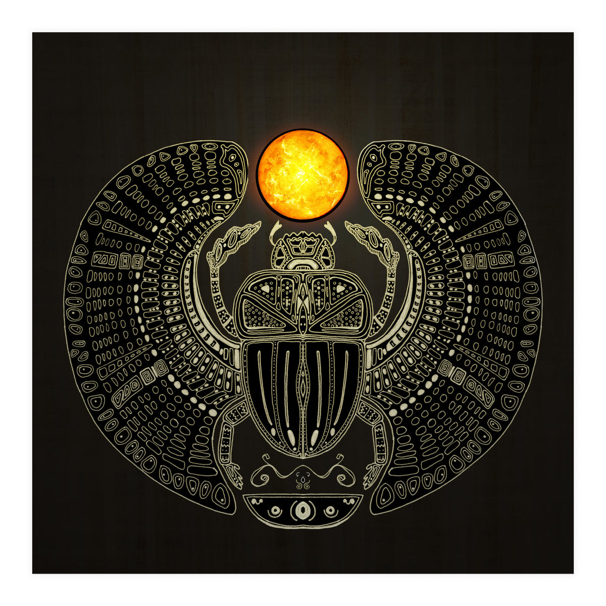 Sacred Scarab (Print Only)
