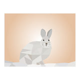 Rabbit Low Poly Art (Print Only) thumbnail