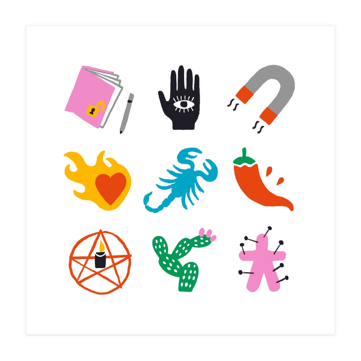 Scorpio Emoji (Print Only)