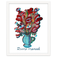 Flores Y Ojos 3d