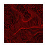 Waves Red (Print Only) thumbnail